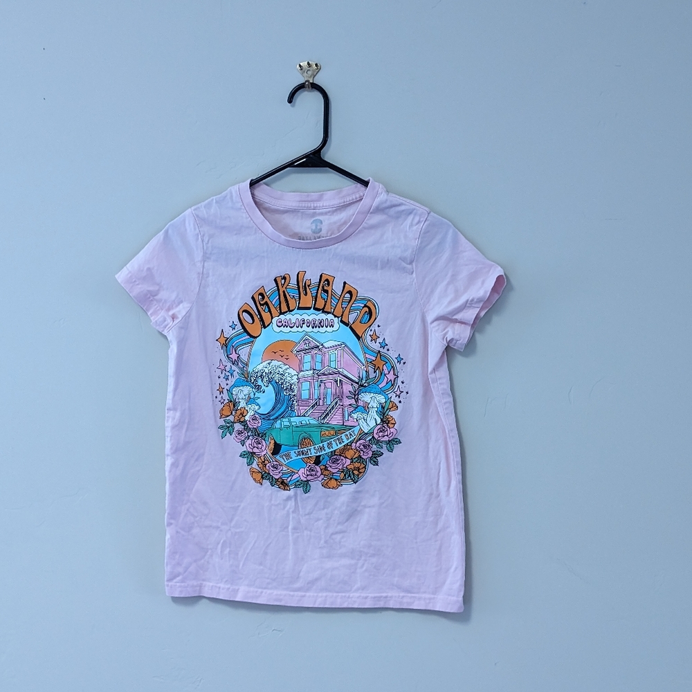 Pink Oaklandish XS tee